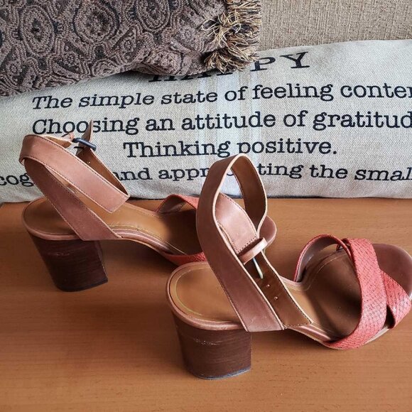 ENZO ANGIOLINI SANDAL WEDGE SIZE 9 - Picture 4 of 4